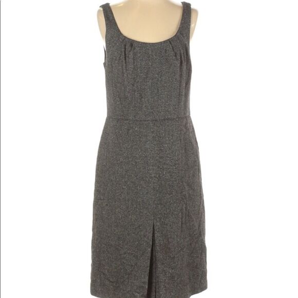 Ann Taylor Gray Wool Blend Dress Size 4 - Picture 1 of 2